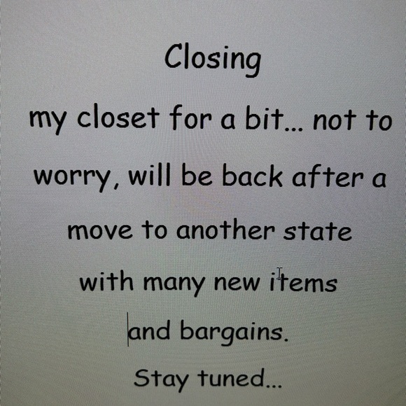 Closet hold - Picture 1 of 1